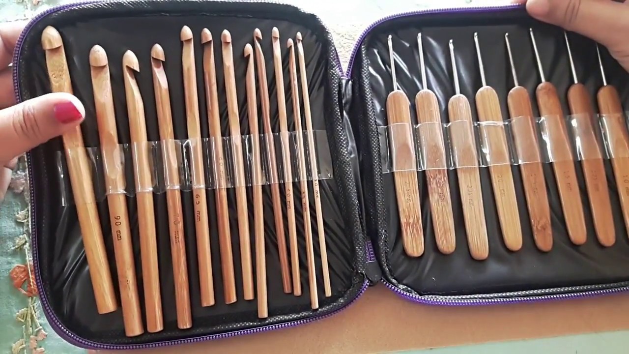 Review video....Bamboo Crochet Hooks!!!!