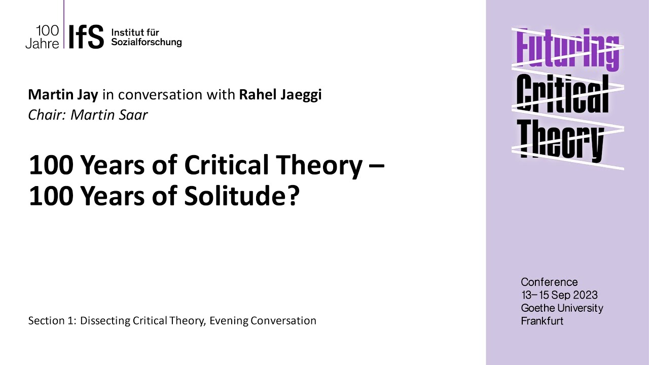 Futuring Critical Theory, Evening Conversation 1