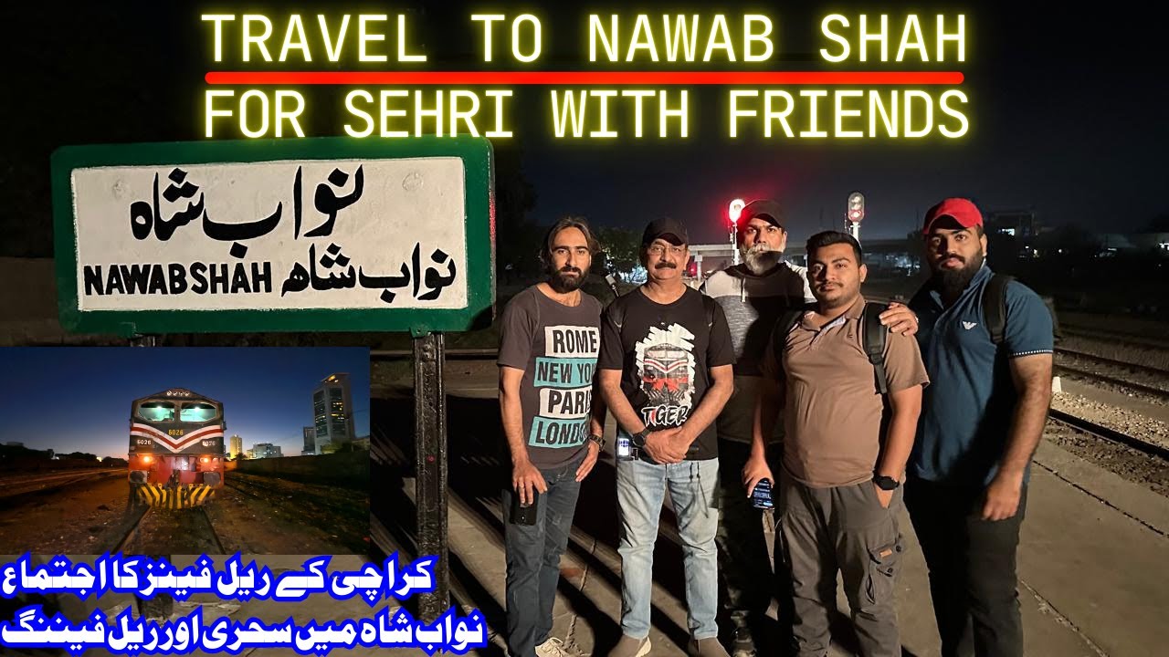 We Spent 6 Hours in Nawab Shah for Sehri and Discovered AMAZING Food | Travel of 25UP Zikria Express