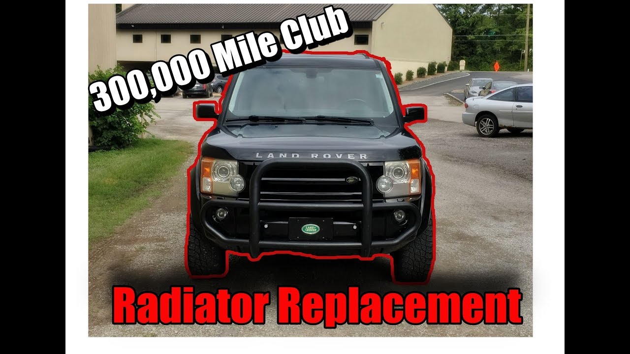 Land Rover Time lapse of a Radiator Replacement