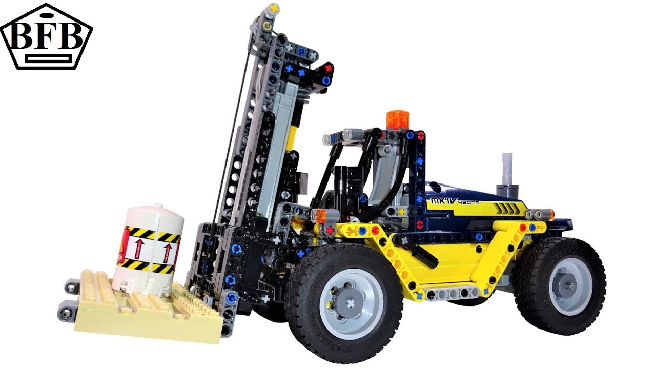 LEGO Technic 42079 | Schwerlast-Gabelstapler | Heavy Duty Forklift | Lego Speed Build Review