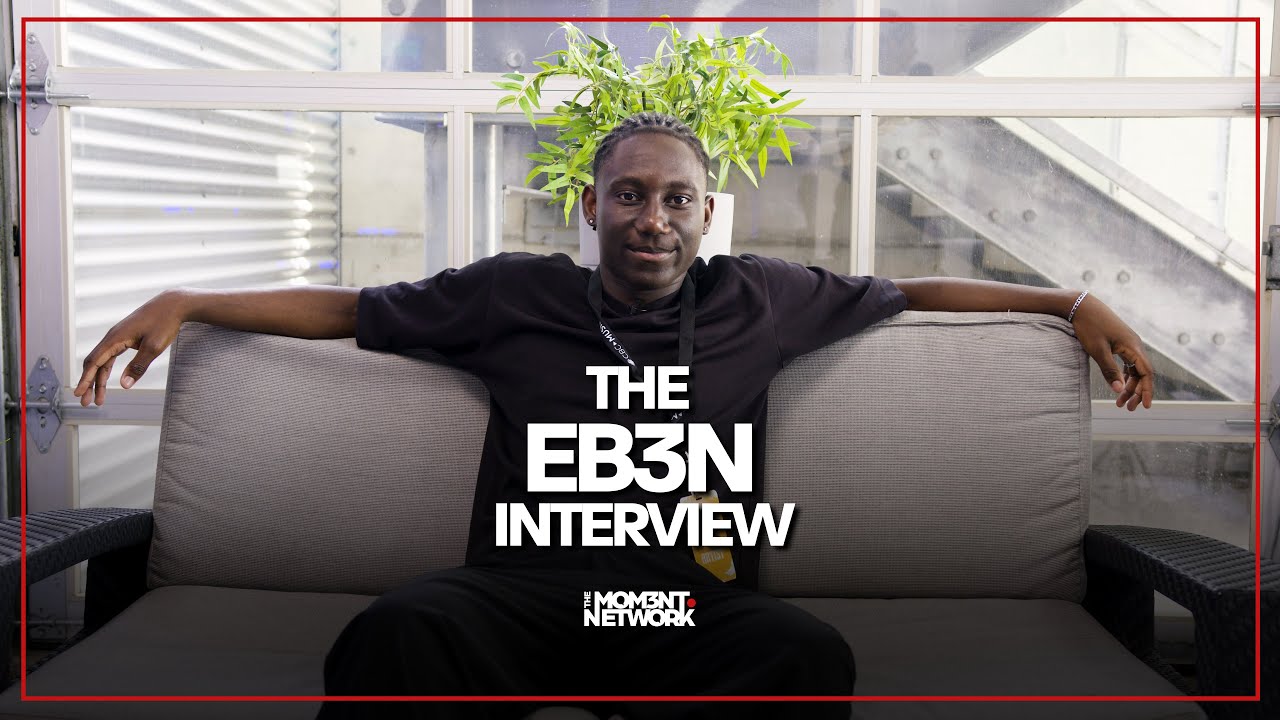 EB3N on Being a 19 Year Old Artist, His Musical Process and Inspirations | THE MOM3NT INTERVIEW