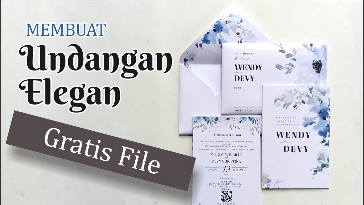 Gratis File cdr. Single Hard Cover + Amplop Warna Biru