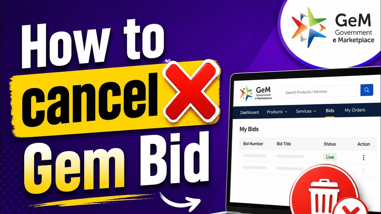 How to cancel ❌ Gem Bid #gembuyer 