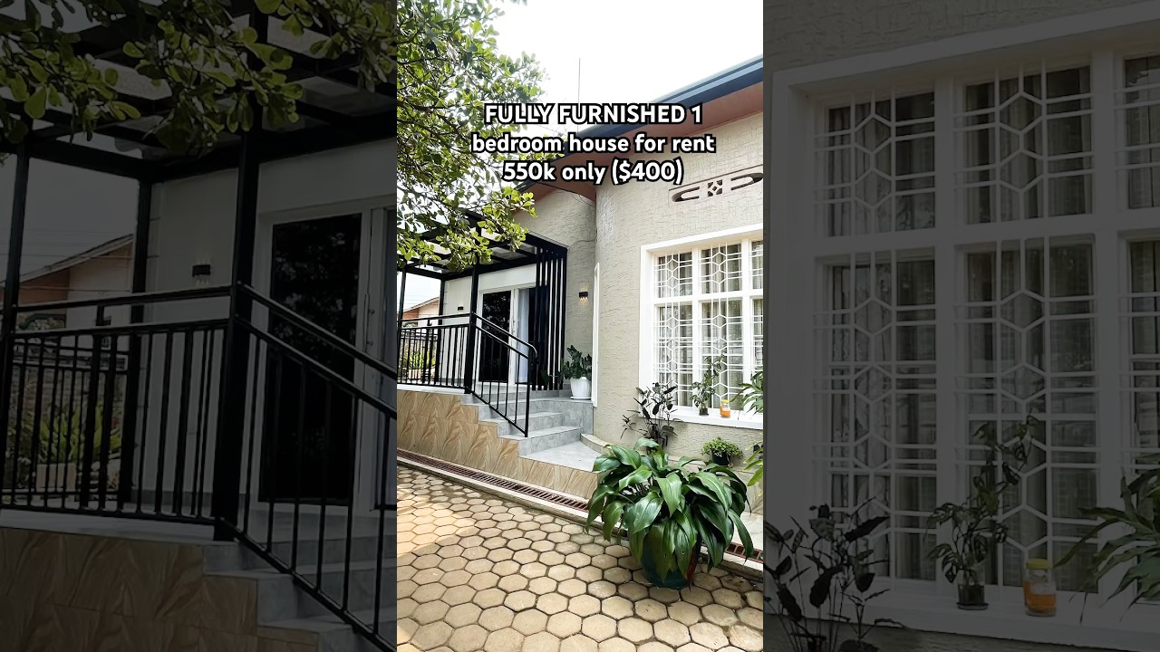 FULLY FURNISHED 1 bedroom apartment for rent in Kigali🇷🇼 #apartmentrentals #rentfree -$400