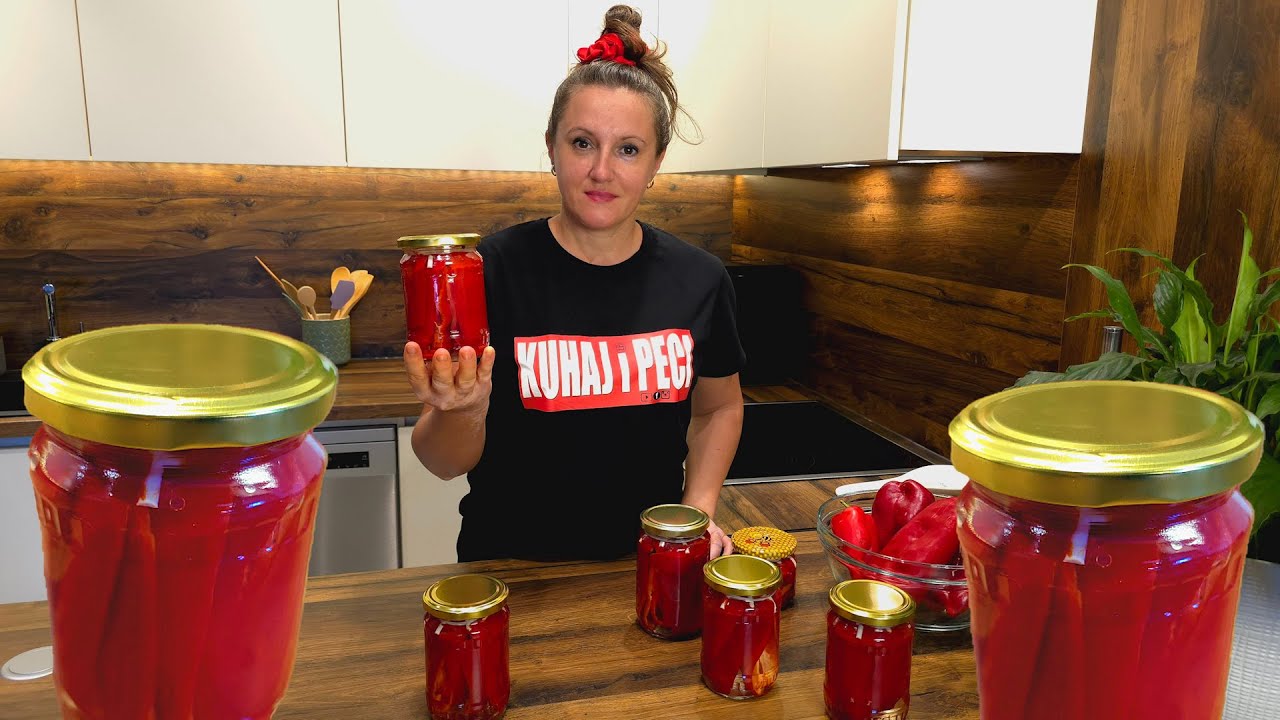 Zimnica fileti paprike roge - ovako pripremljene mogu trajati jako dugo