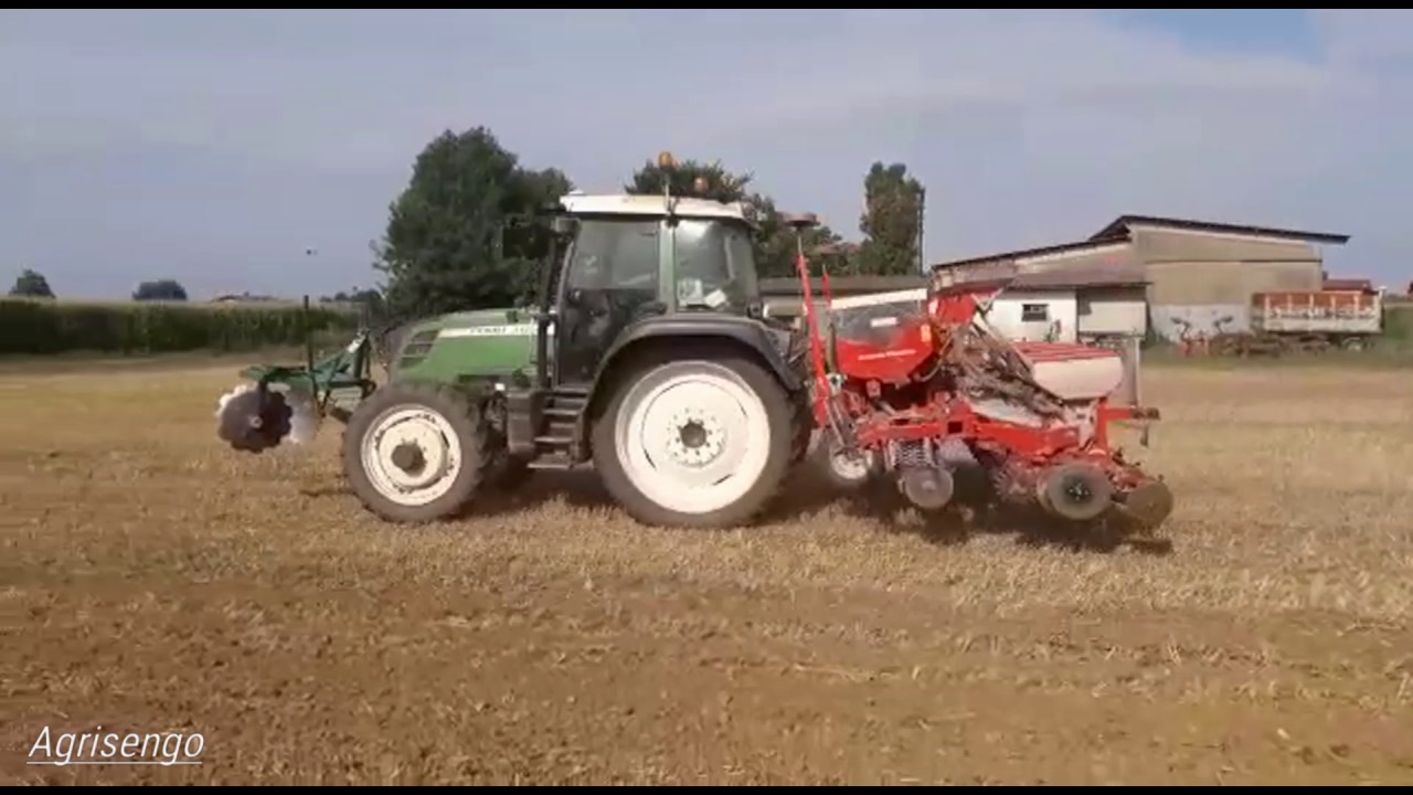 Agromeccanica Botti | Fendt 312 Vario | Mascar 6 file & Strip Till | Crazy Seeding