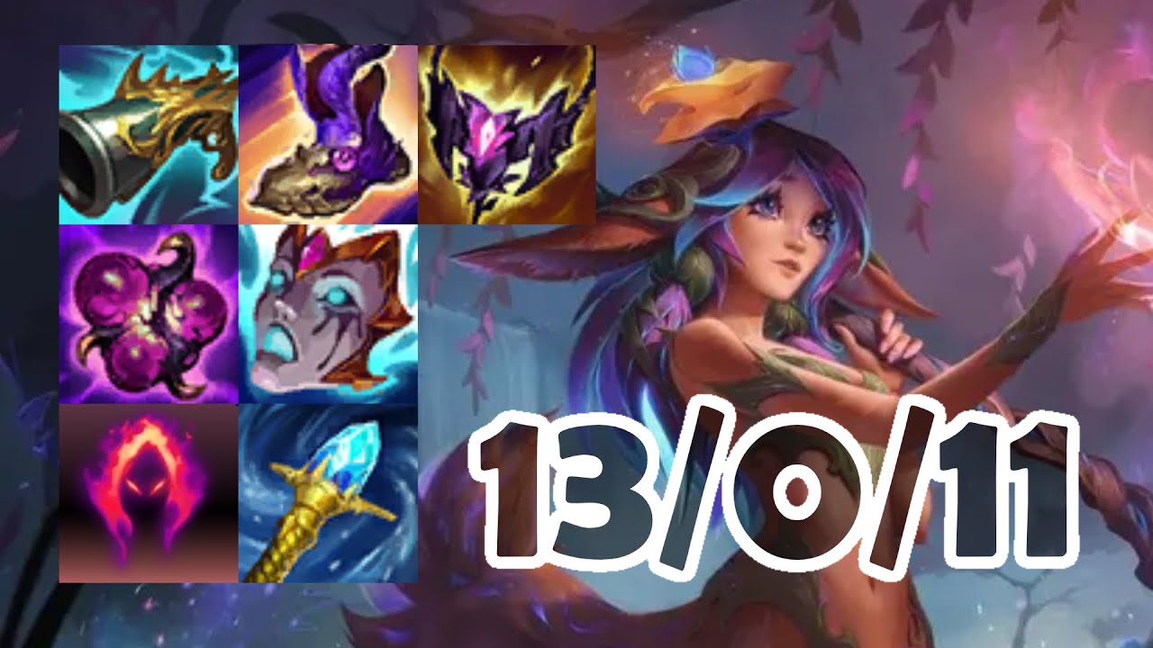 League of Legends - Lillia Support vs. Morgana | Pressure push