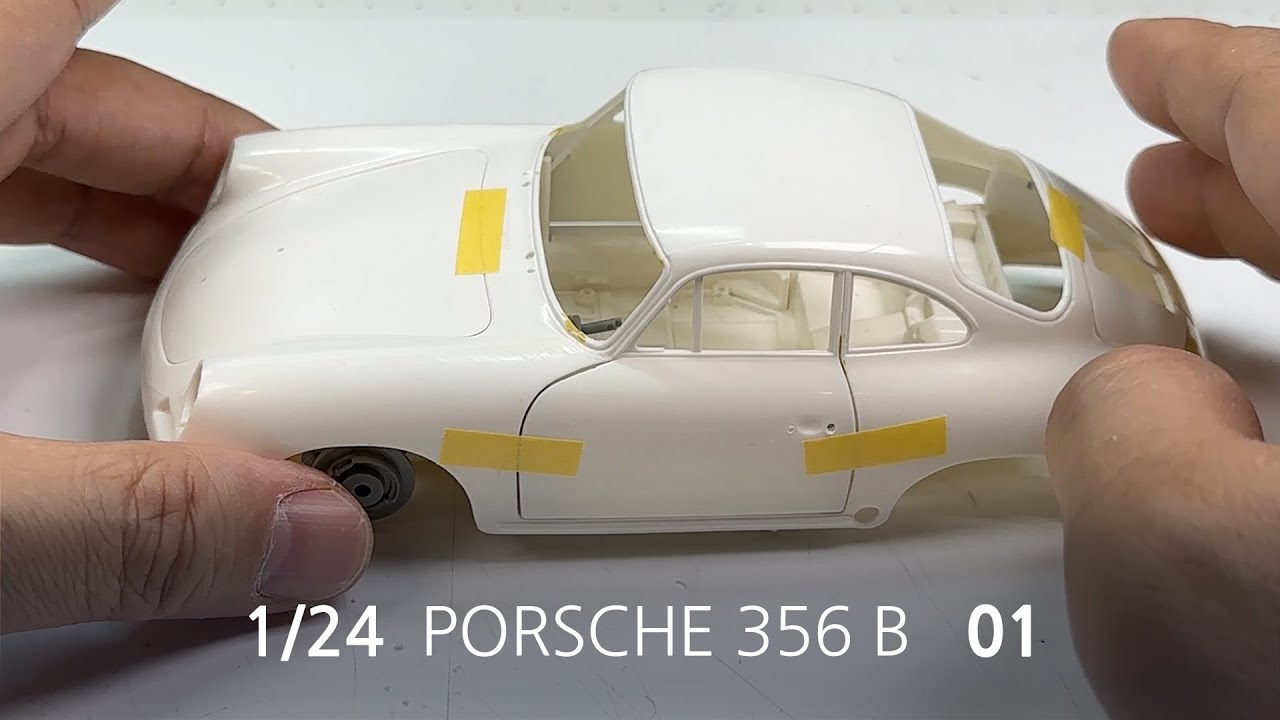 PORSCHE 356B CARRERA2 1/24 FUJIMI - part 01