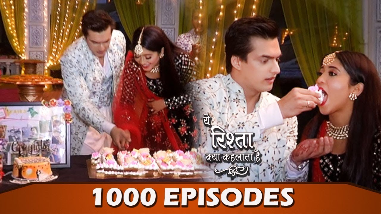 YRKKH: Shivangi Joshi & Mohsin Khan Celebrate '1000' EPISODES Of KAIRA| CAKE CUTTING