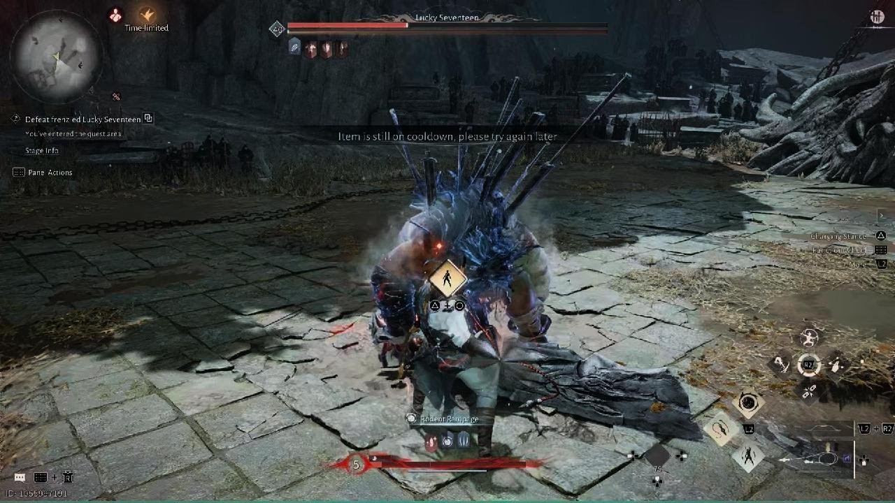 Lucky 17 Boss Fight (Legend difficulty Solo)