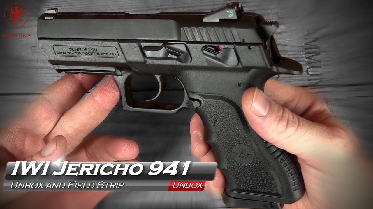 Распаковка и полевая полоска IWI Jericho 941 Polymer