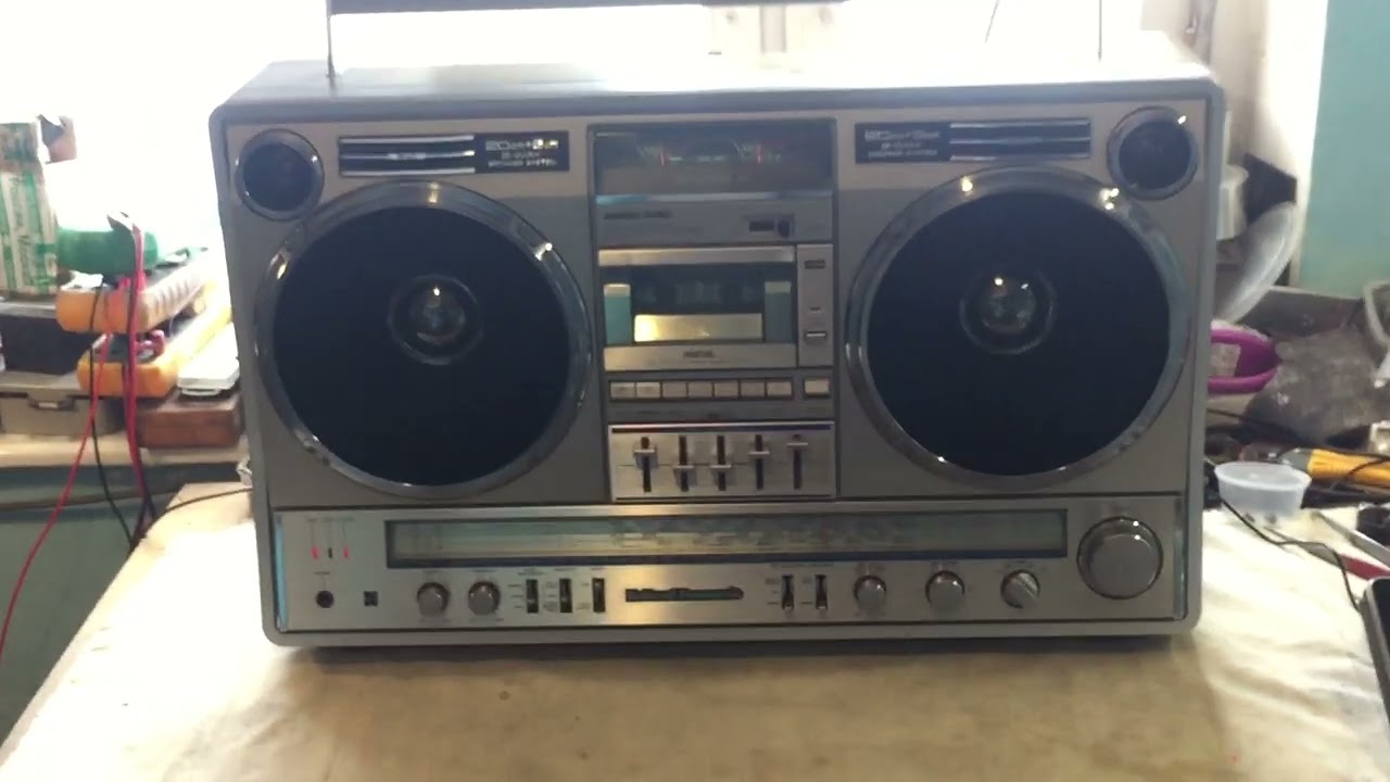 National Panasonic RX-5350F . Восстановлена косметика .Сделан звук .Проверка
