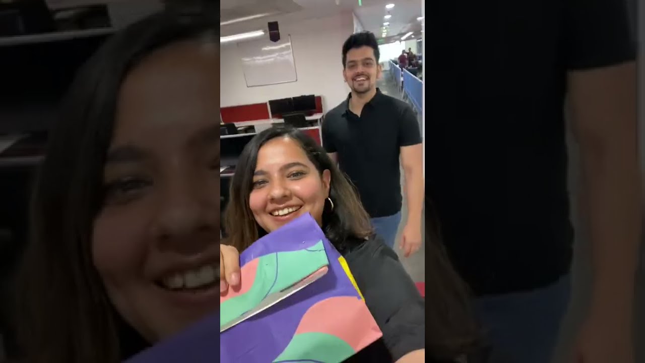 Friday at Work - Farewell Party (Office Vlog) #YouTubeShorts #Shorts #HerHappyFace