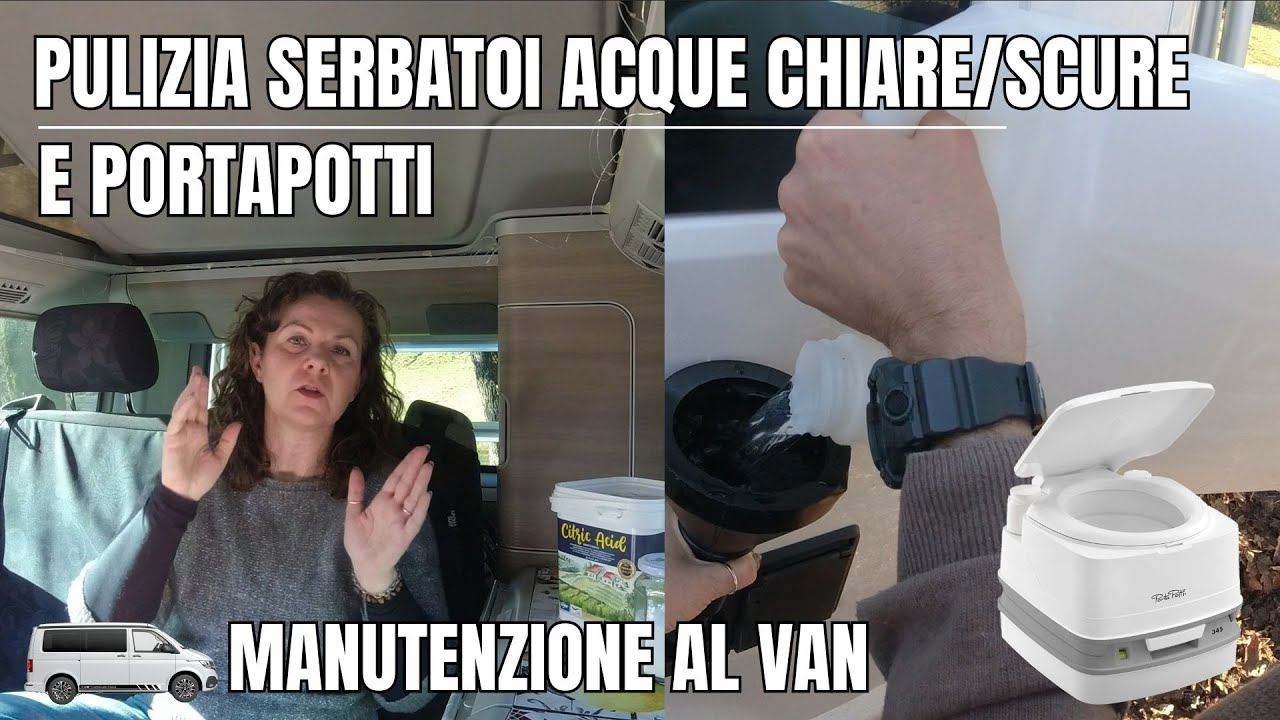 🔧 Pulizia Serbatoi Acque Chiare e Grigie VW California T5: La nostra esperienza! 🚐💦
