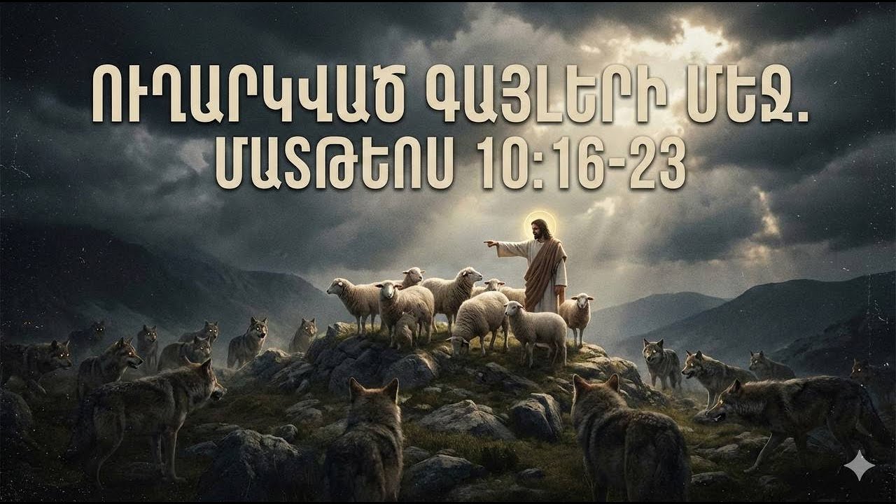 «Ուղարկված գայլերի մեջ» Մատթեոս 10։16-23