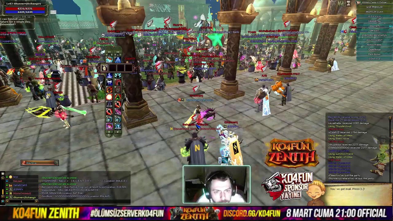 iStunnerrj MAGE PK KO4FUN ZENITH YENI SW 8 MART   !komut