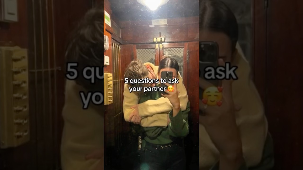 5 questions to ask your partner 🥰 
