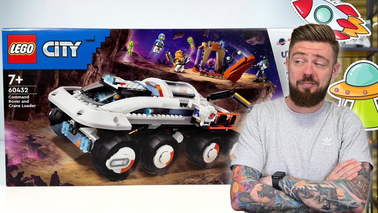 W&Oacute;Z DOWODZENIA Z ŻURAWIEM ŁADUNKOWYM 🏗️ LEGO CITY 60432 RECENZJA