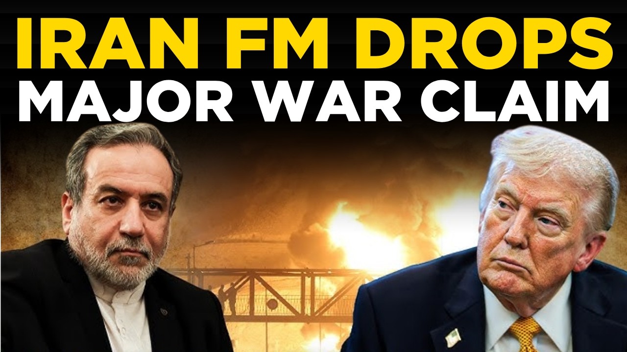 Iran FM LIVE | Araghchi&rsquo;s Explosive Statement On US-Israel Conflict Shocks World | TRUMP NEWS
