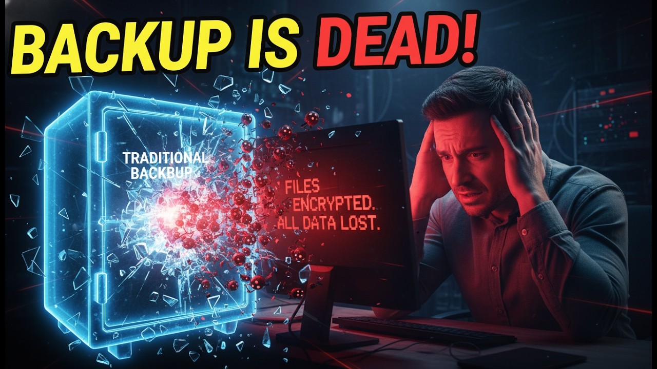 Your Backups are USELESS against AI (2026 Warning)