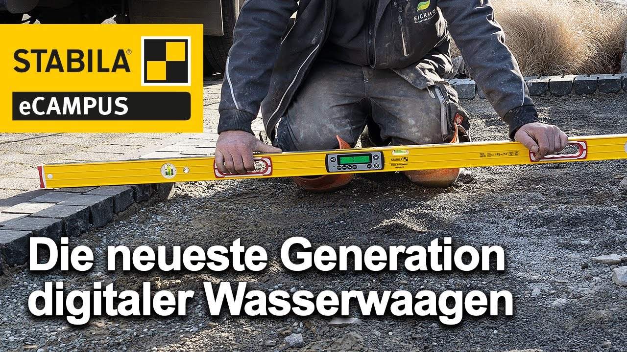 STABILA TECH 196 DL & TECH 196M DL - wasserdicht und kalibrationsfrei