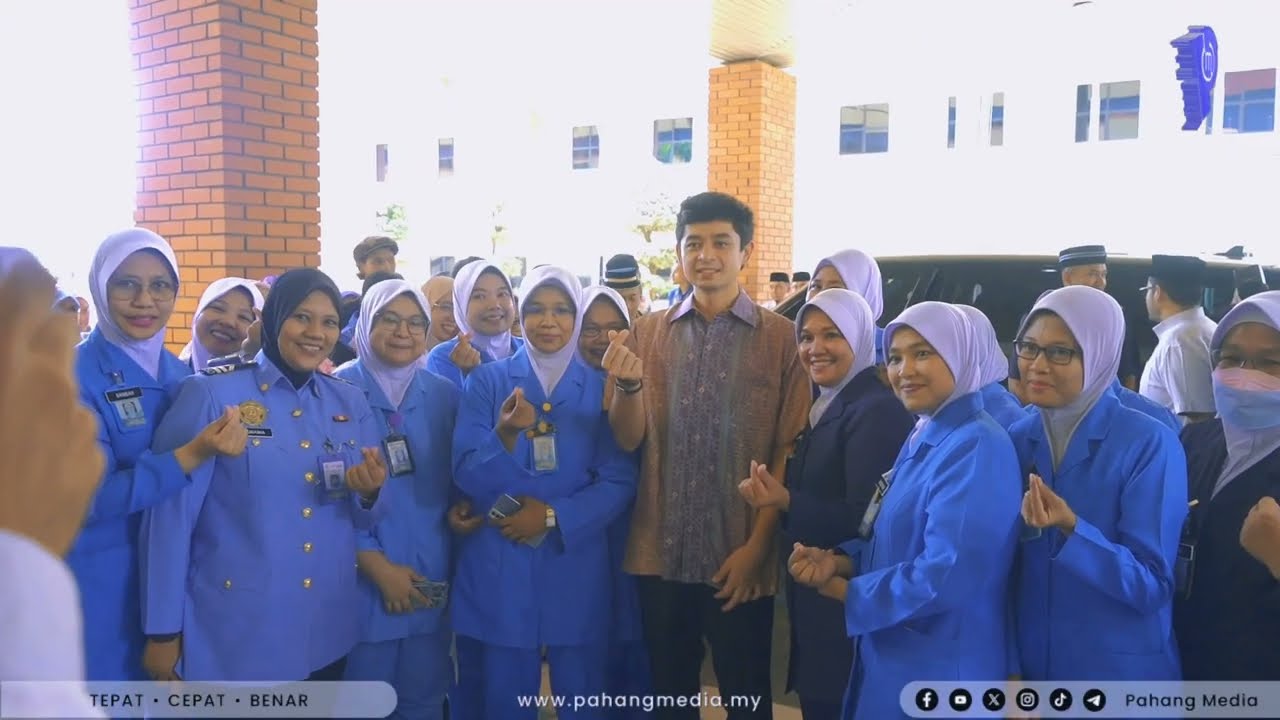 KDPM Tengku Mahkota Pahang Berkenan Berangkat ke HTAA