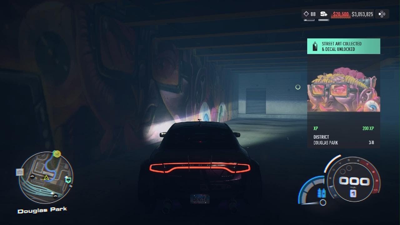 Need for Speed Unbound - Street Art Collctible: Douglas Park & University Central