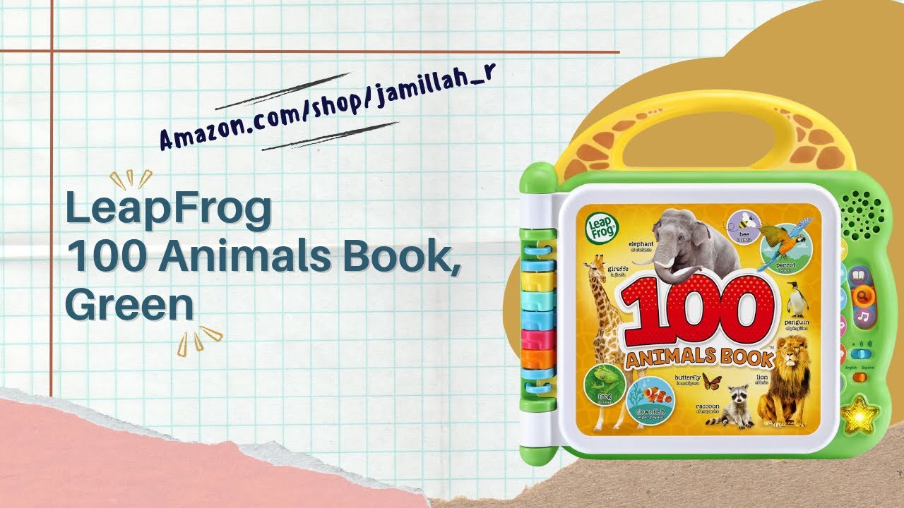 LeapFrog 100 Animals Book Review | Bilingual Learning for Toddlers