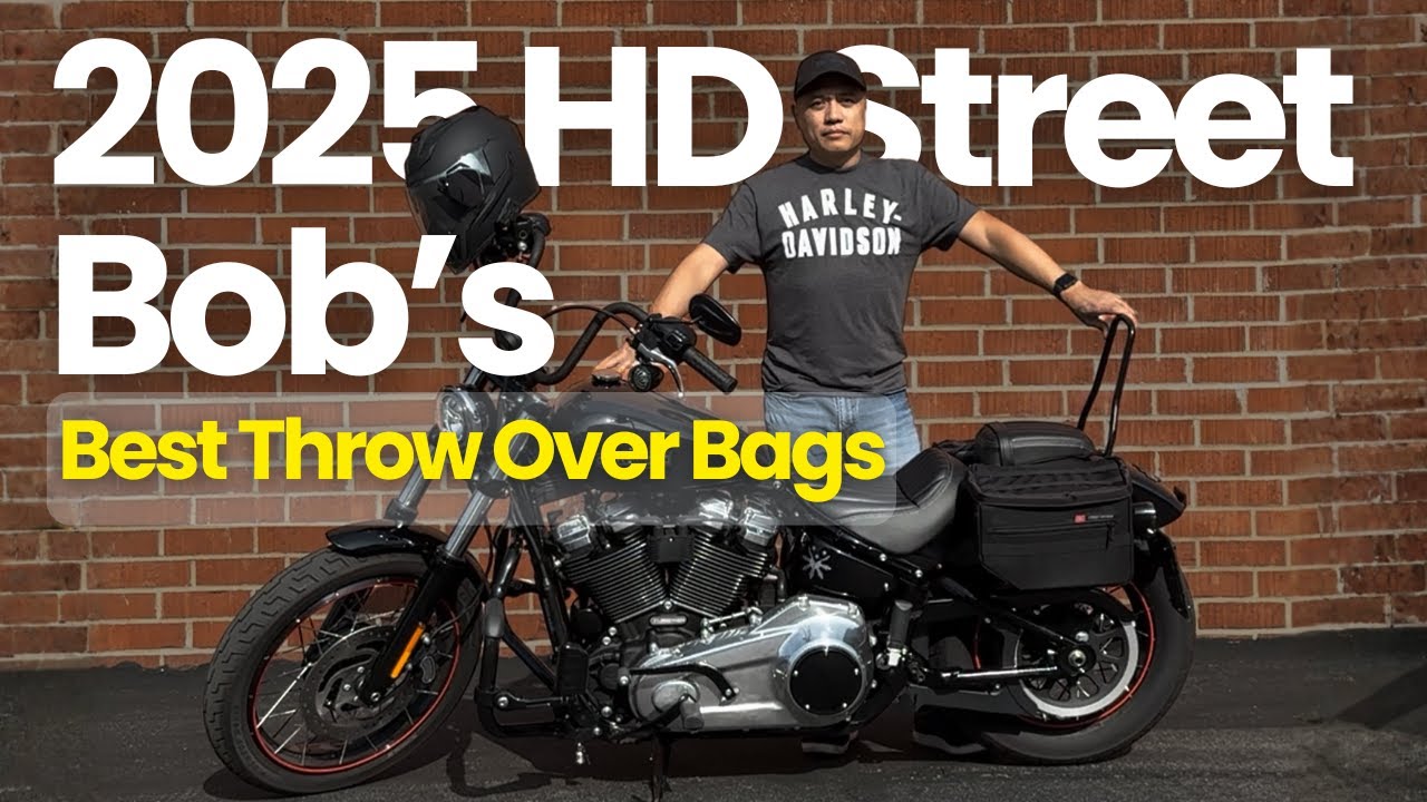 Лучшие кофры для Harley Davidson Street Bob 2025 года