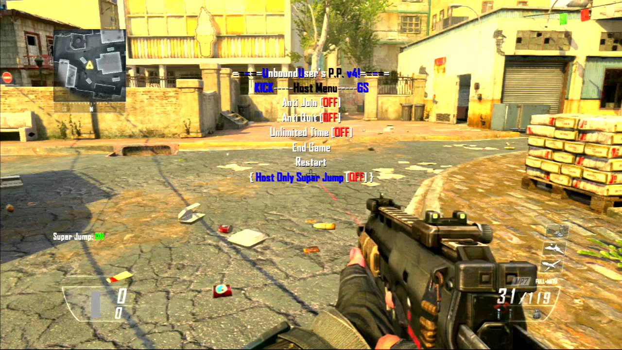 Unbound User's V4 Black Ops 2 GSC Menu