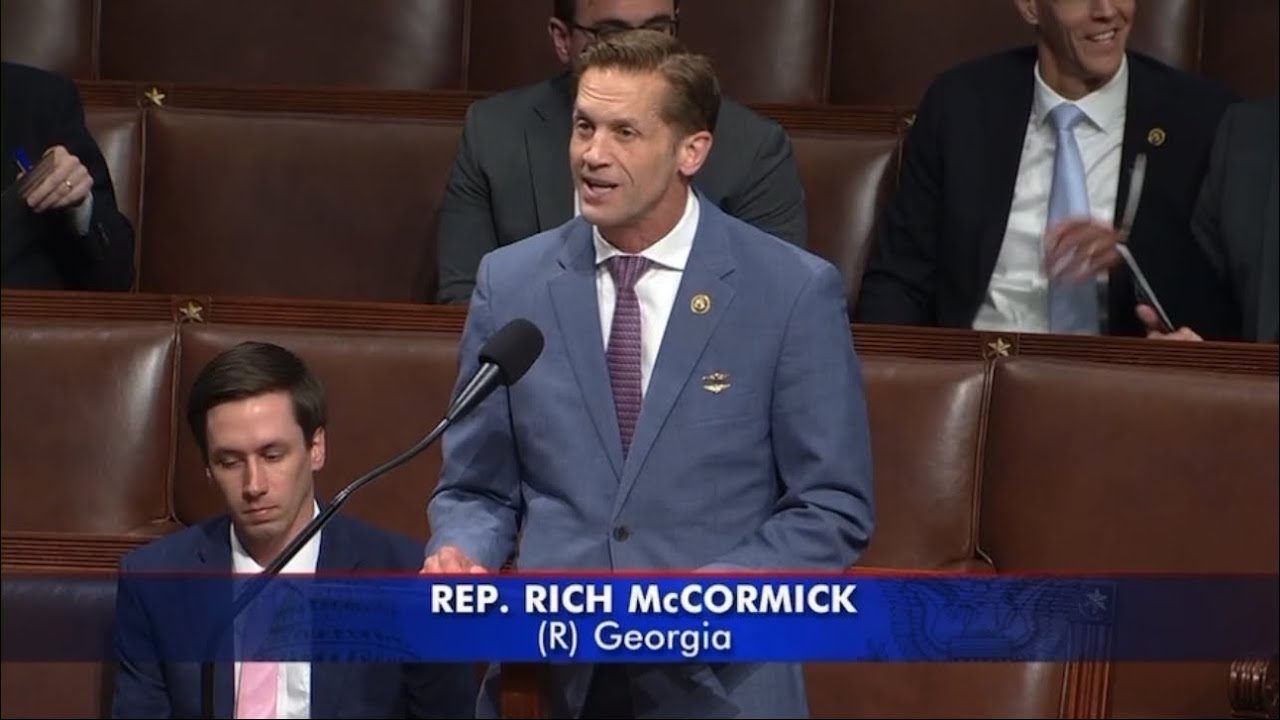 Rep. McCormick Speaks on the House Floor About His Aviation Weather Improvement Act