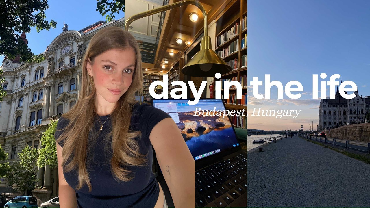 A Day in My Life Budapest | Digital Nomad Life & Cozy Solo Vlog