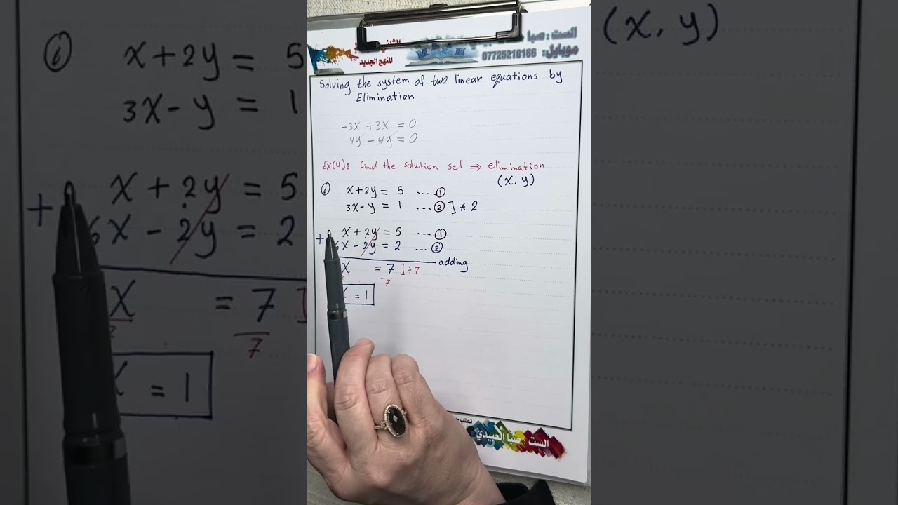 دورة الثالث المتوسط للمتميزين الالكترونية / Ch3/Lesson1الجزء الثاني