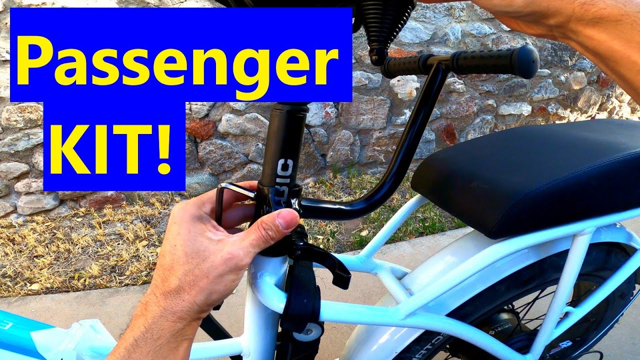Passenger Package Installation - Lectric XP 3.0