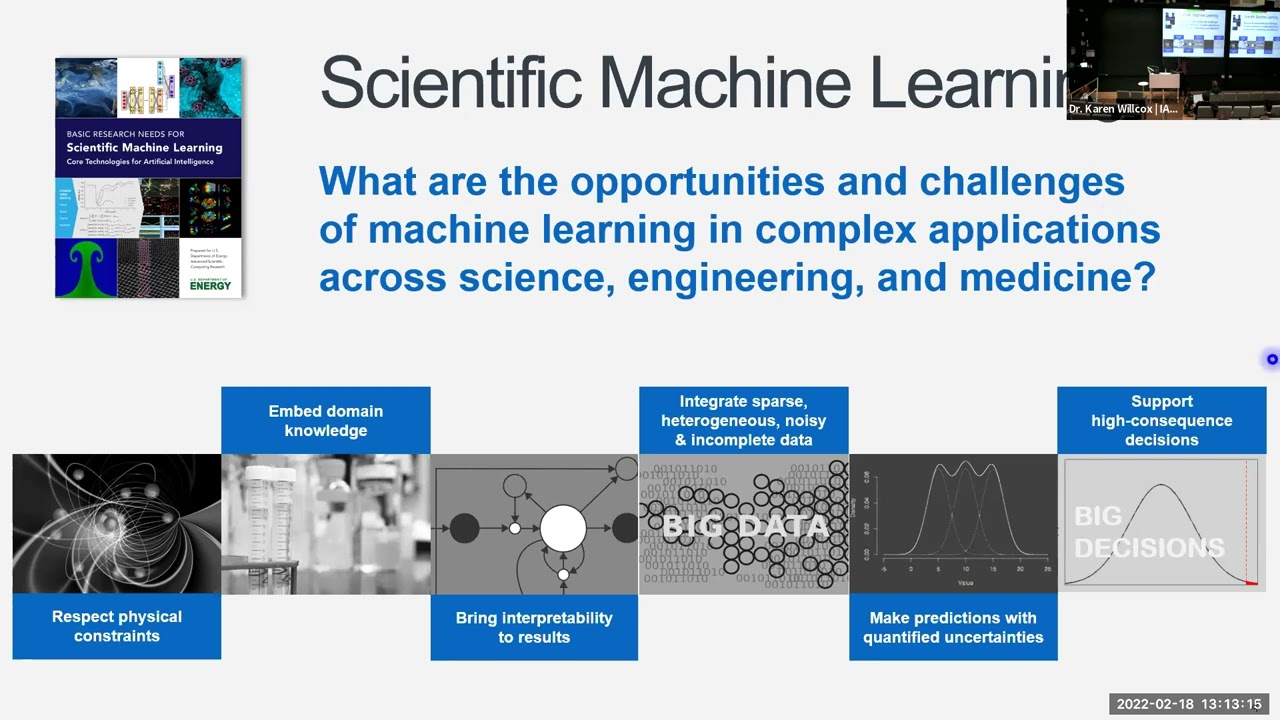 Karen Willcox: Learning physics-based models from data | IACS Distinguished Lecturer