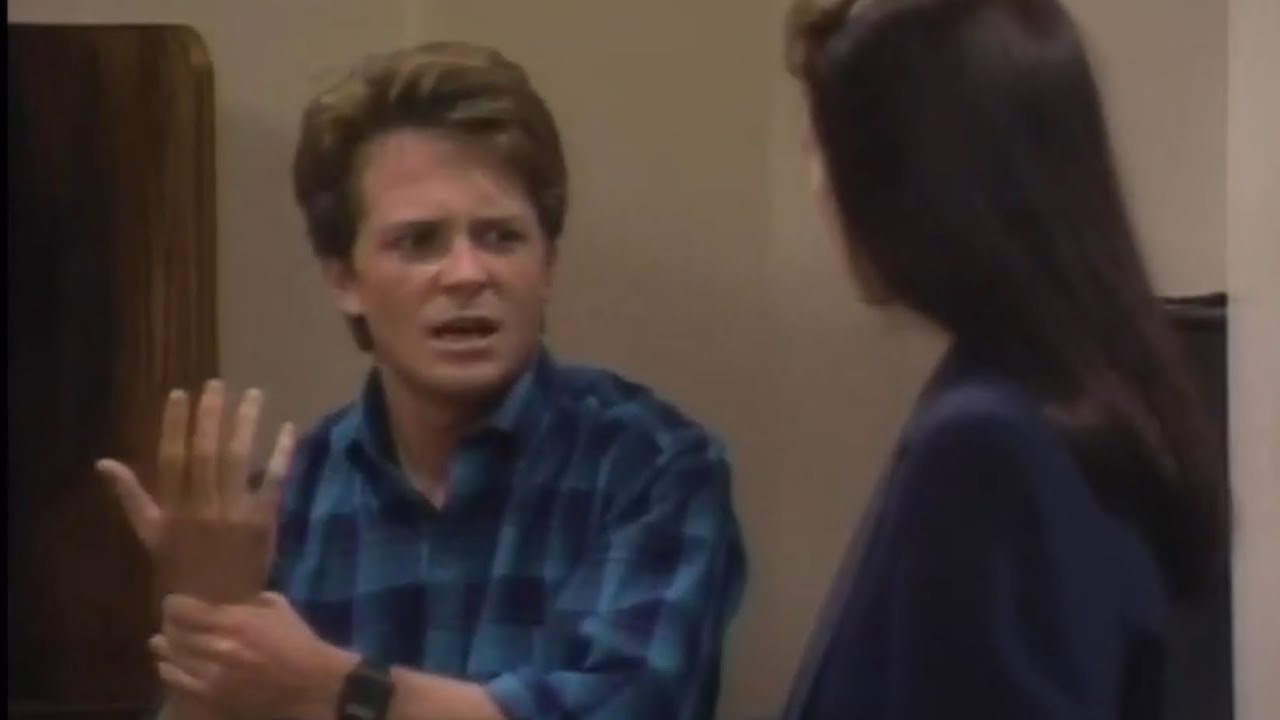 Alex P. Keaton Can’t Find His Pulse - Family Ties Scene