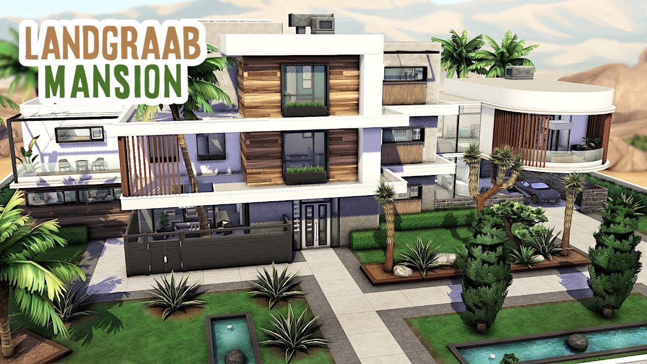 Особняк Ландграаб 💰💵 Реновация, часть 1 | The Sims 4 — Скоростное строительство (без CC)