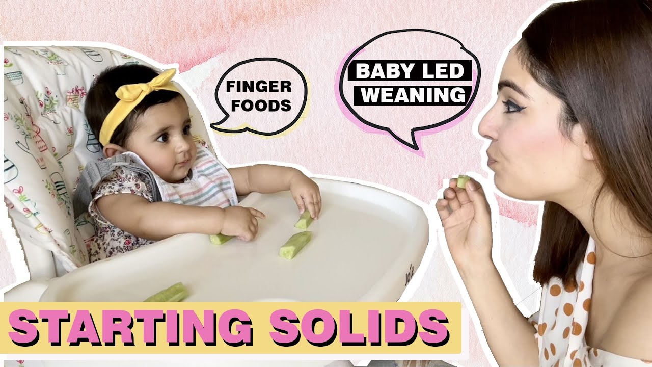Starting solids with a 6 month old baby 👶 🍼 First foods, Baby led Weaning, Indian Meal Plan