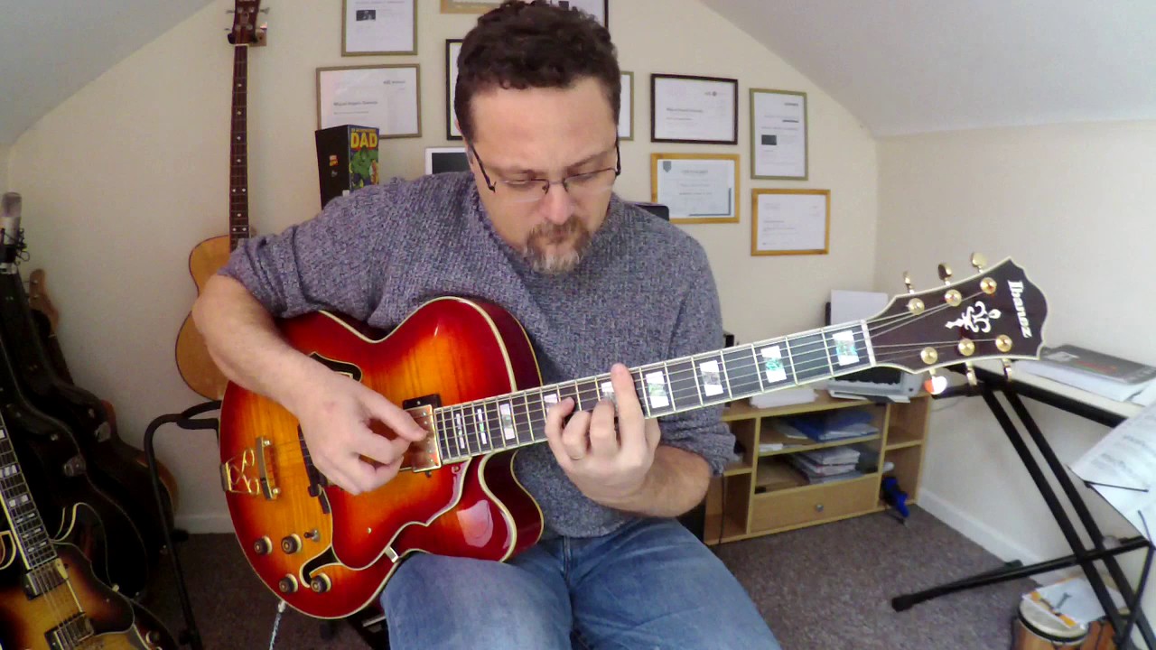 Silent Night  - Solo Jazz Guitar Arr Matt Otten