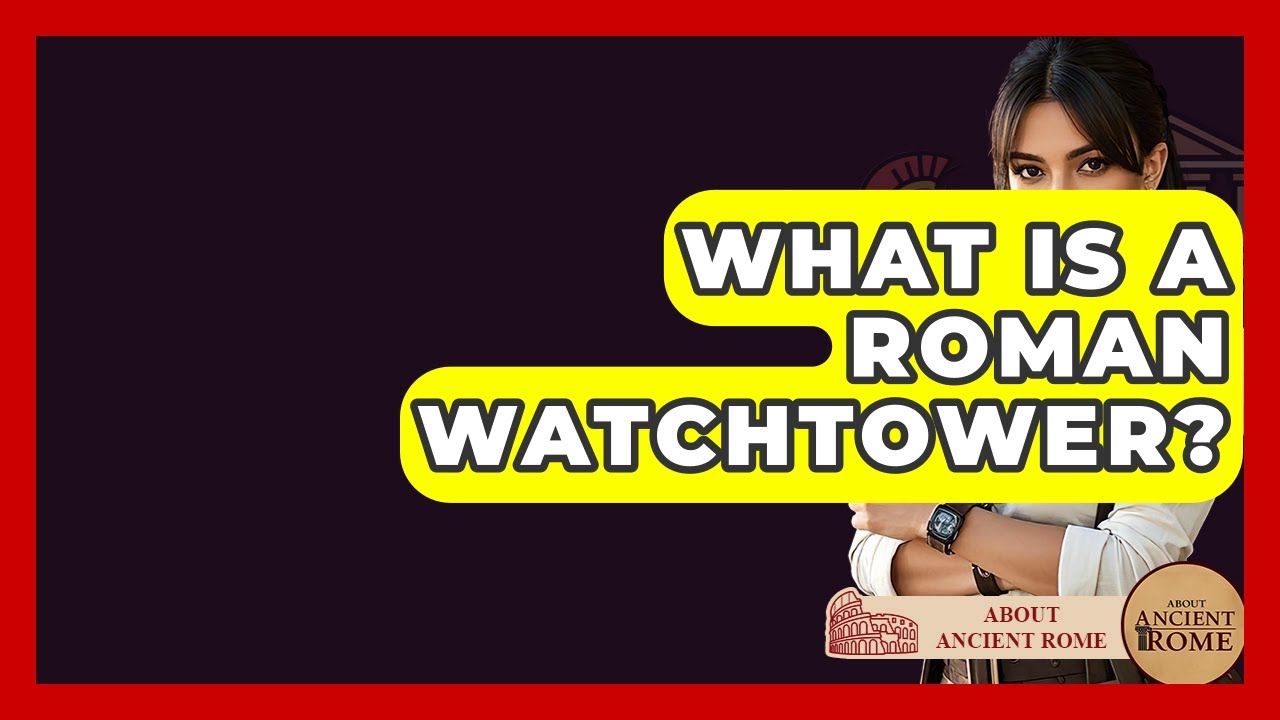 What Is A Roman Watchtower? - All About Rome