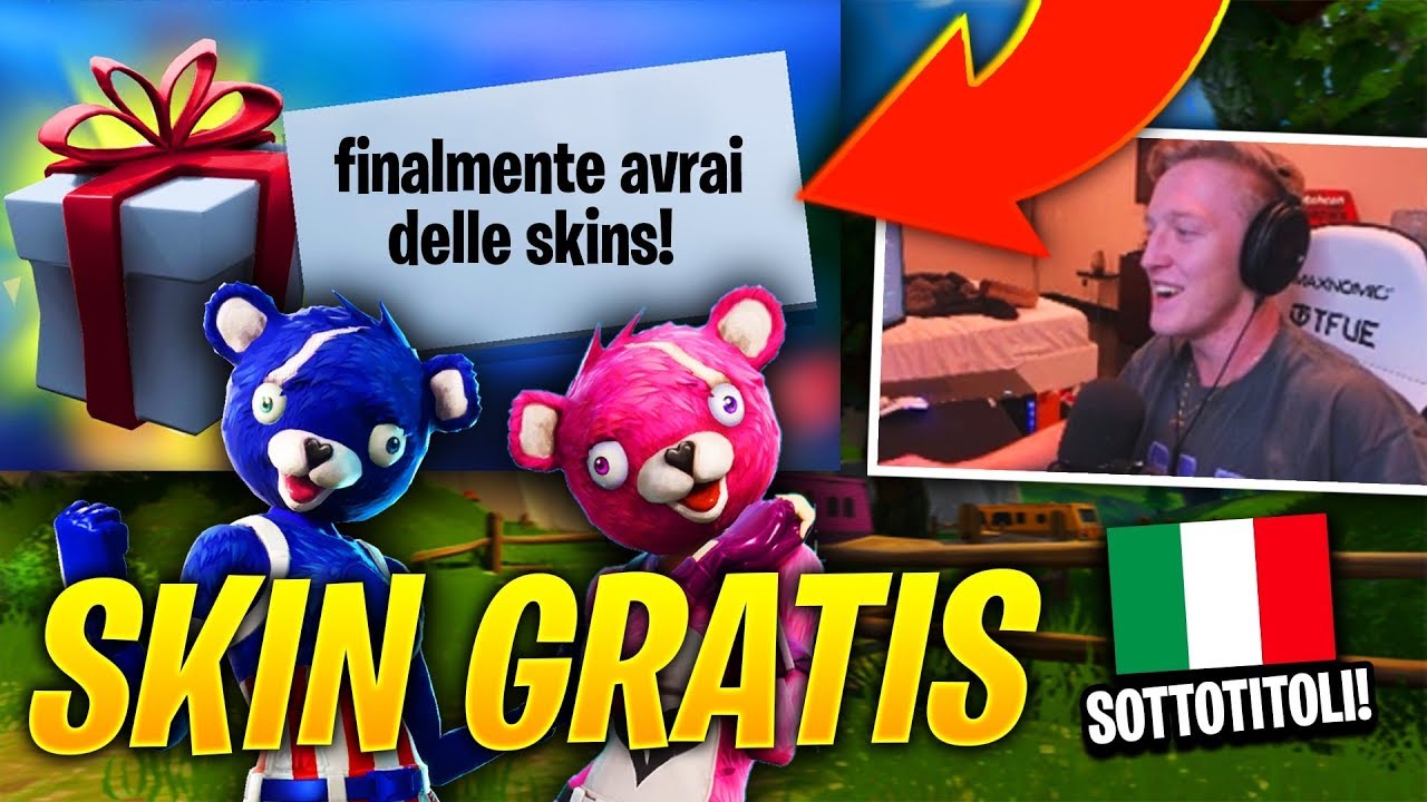 Tfue REAGISCE alle SKINS REGALATE dai SUOI AMICI! Inizierà ad USARE LE SKINS? 🤔