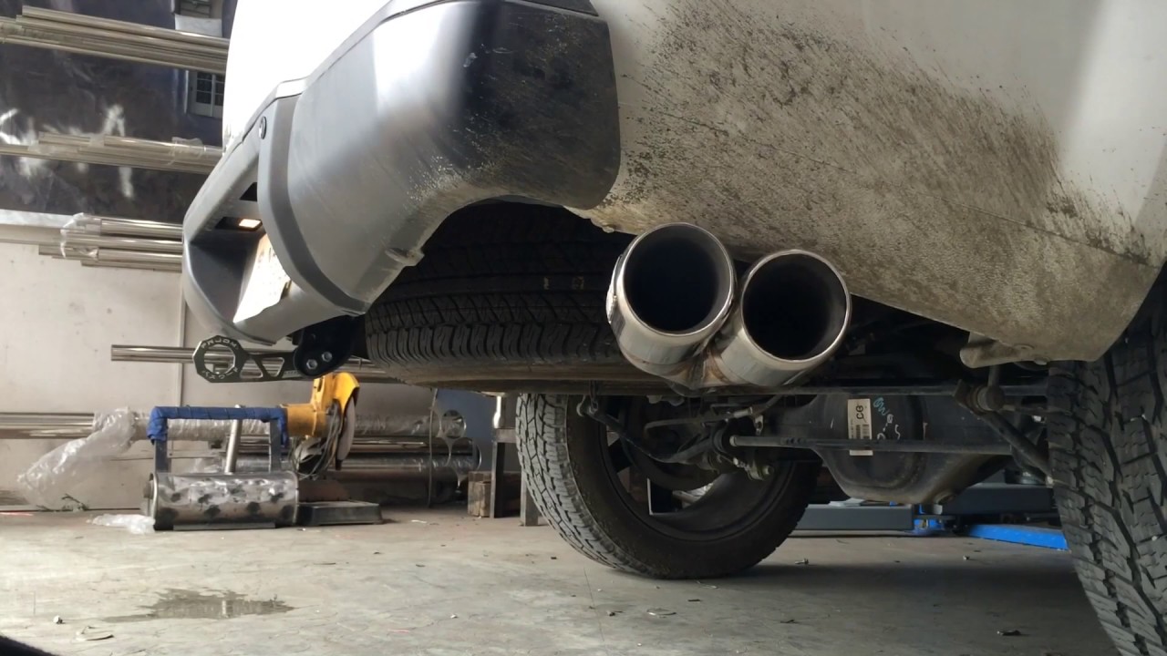Nissan Navara exhaust