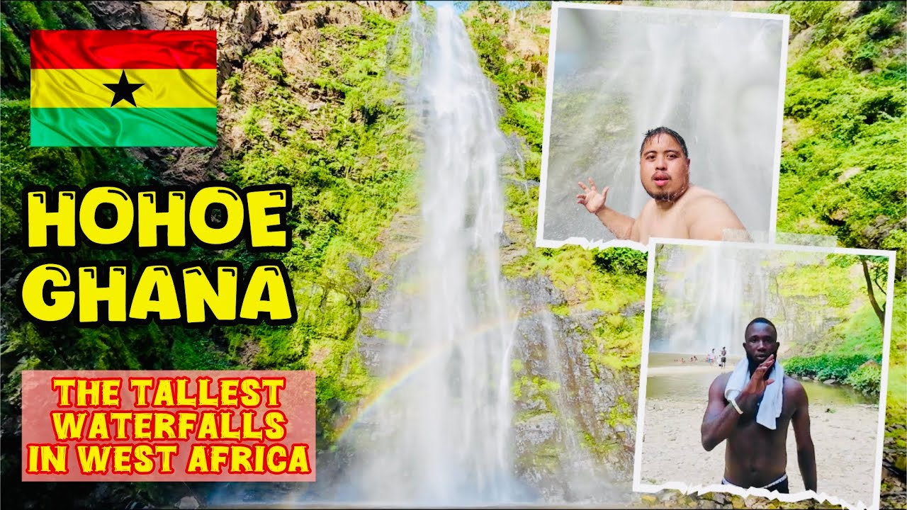We swam under the Tallest Waterfalls in West Africa! | The Wandering Kid
