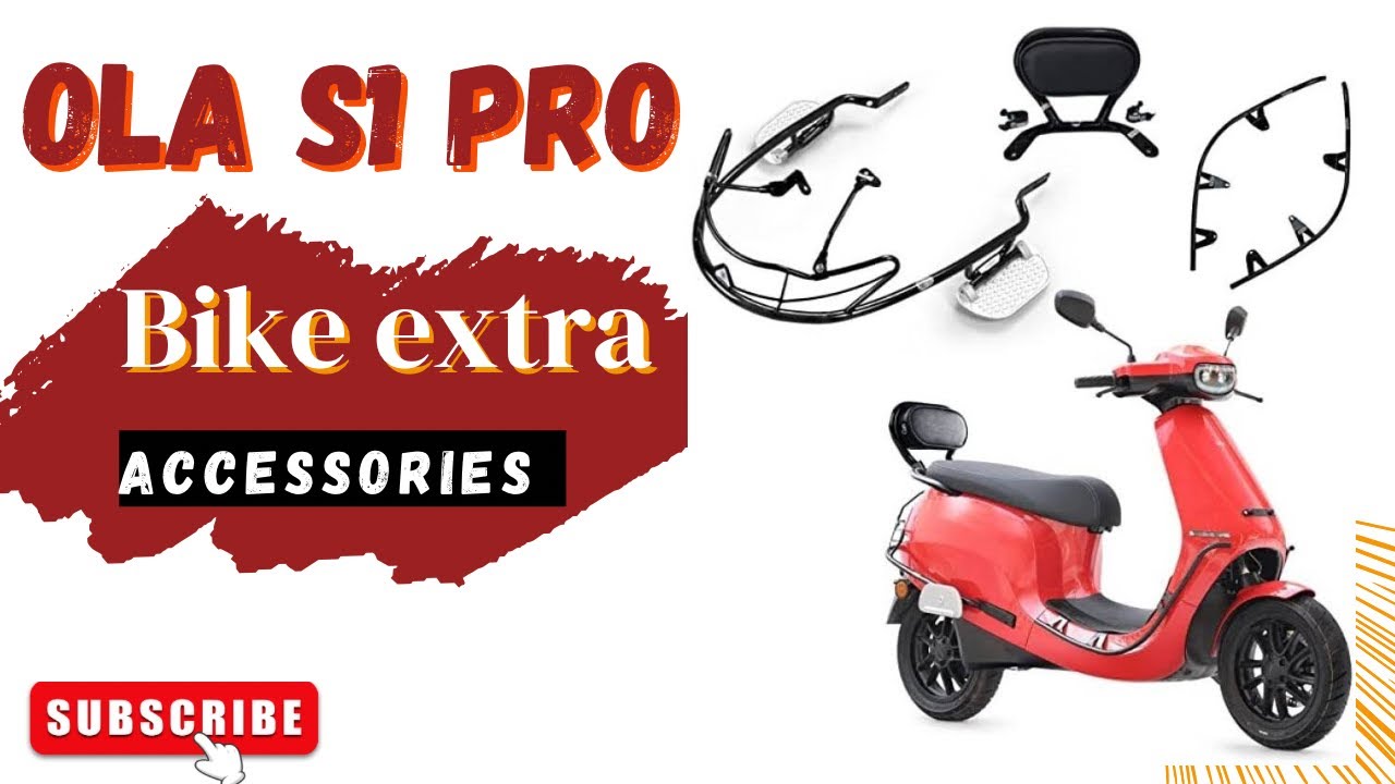 OLA S1 Pro Bike Extra Accessories  #ola #olaelectric #olaelectricscooter #extraaccessories #lbt016