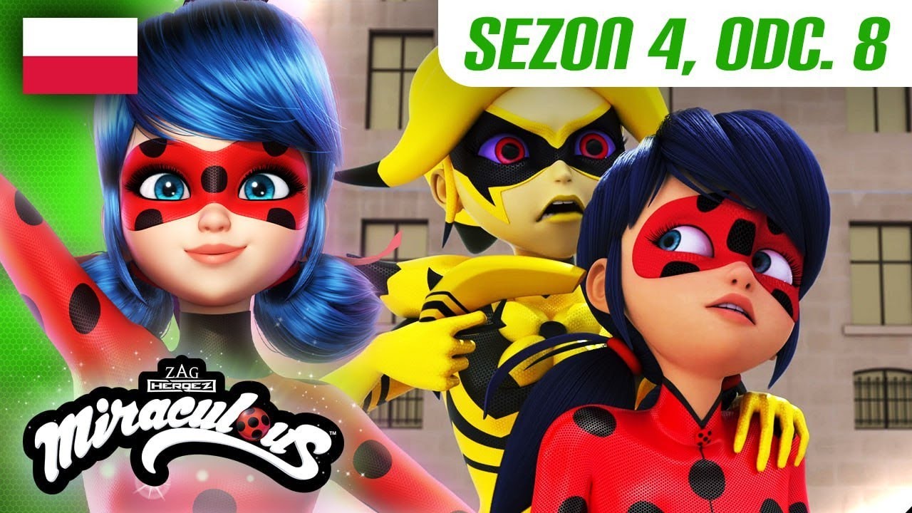 🐞 KRÓLOWA BANANÓW – Cały Odcinek PO POLSKU 🇵🇱| Sezon 4 Odc. 8 ▶️ | Miraculum: Biedronka i Czarny Kot