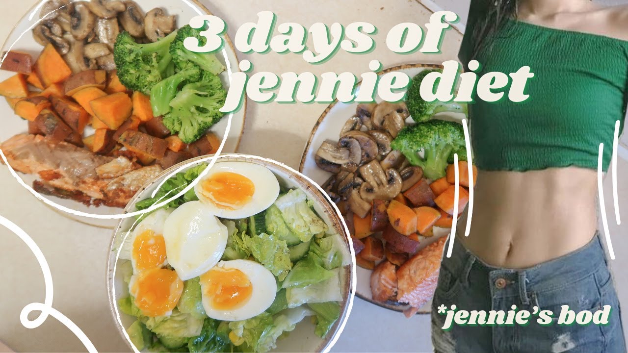 I Eat Like BLACKPINK JENNIE for 3 Days *JENNIE DIET*
