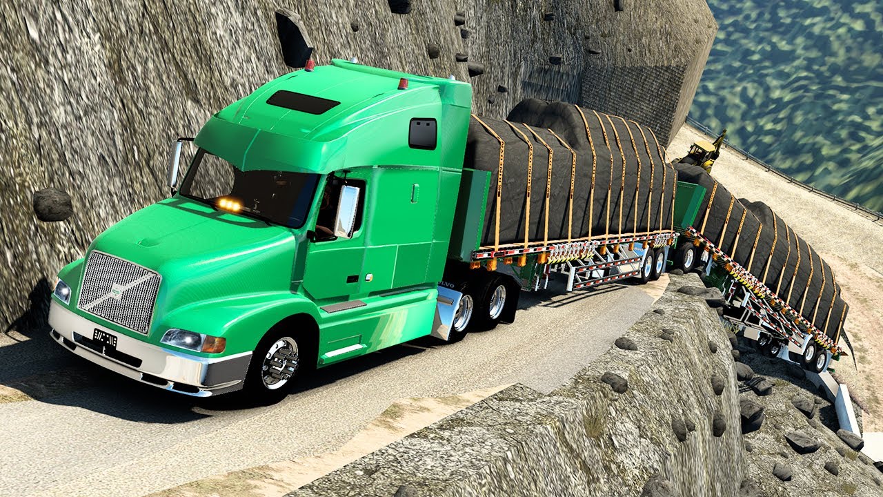 Carreteras Infernales VOLVO VNL 660 Doble Remolque - American Truck Simulator Mods 1.44