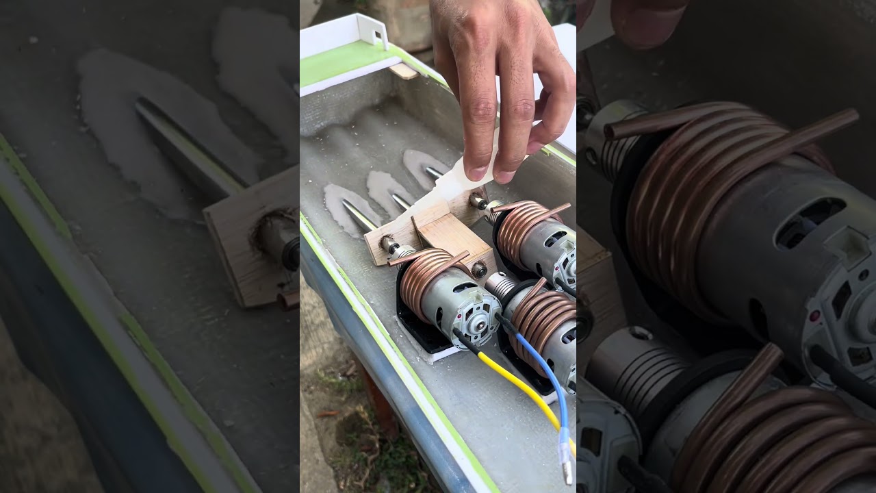 Setup and Trial RC Ferry Passenger Mv. Oceanna 7 - 3 Motor Main Engine #diyrcboat