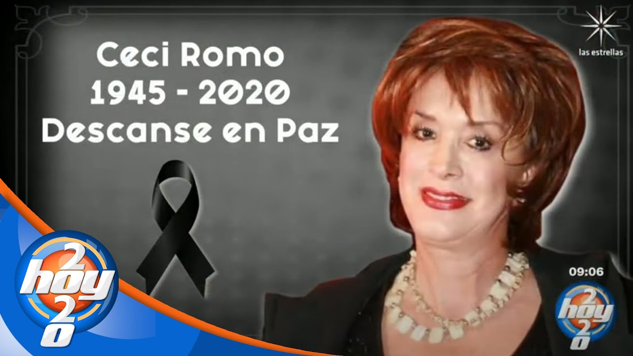 Muere la actriz Cecilia Romo por problemas derivados del coronavirus | Hoy